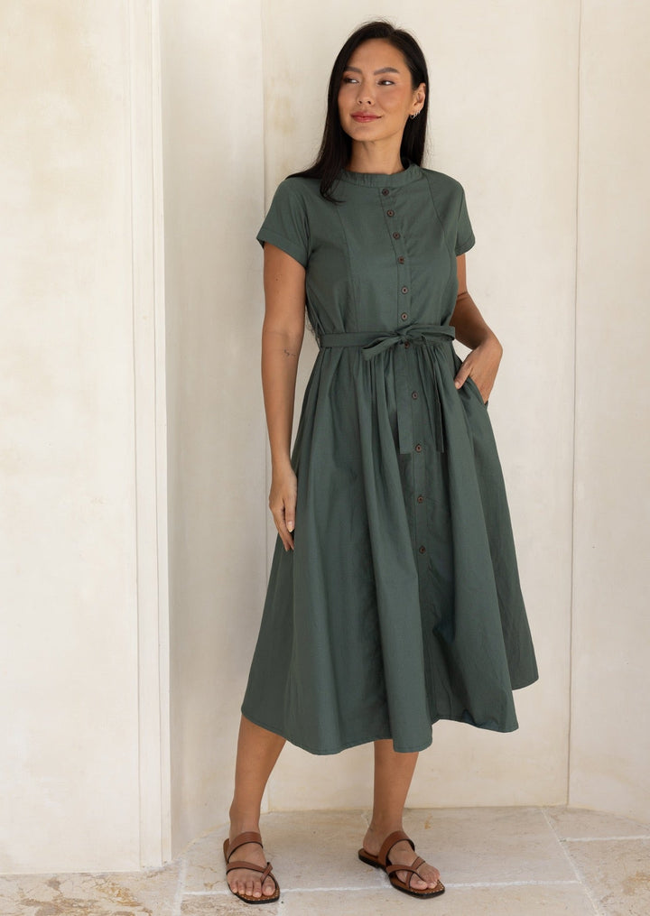 Bridget | Dress Jungle Green