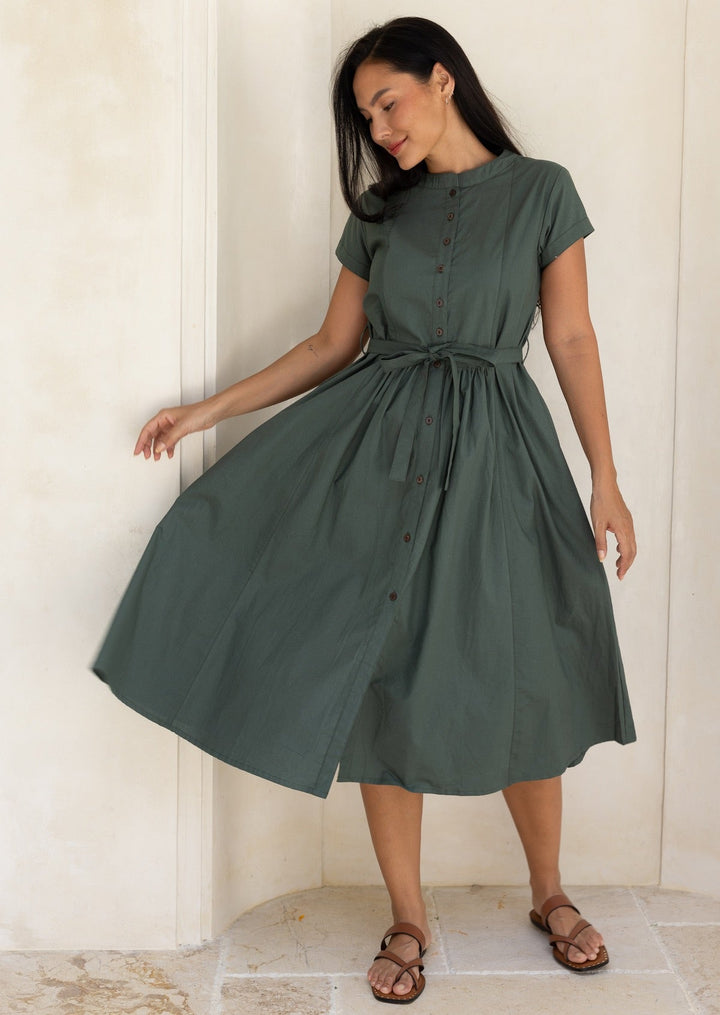 Bridget | Dress Jungle Green