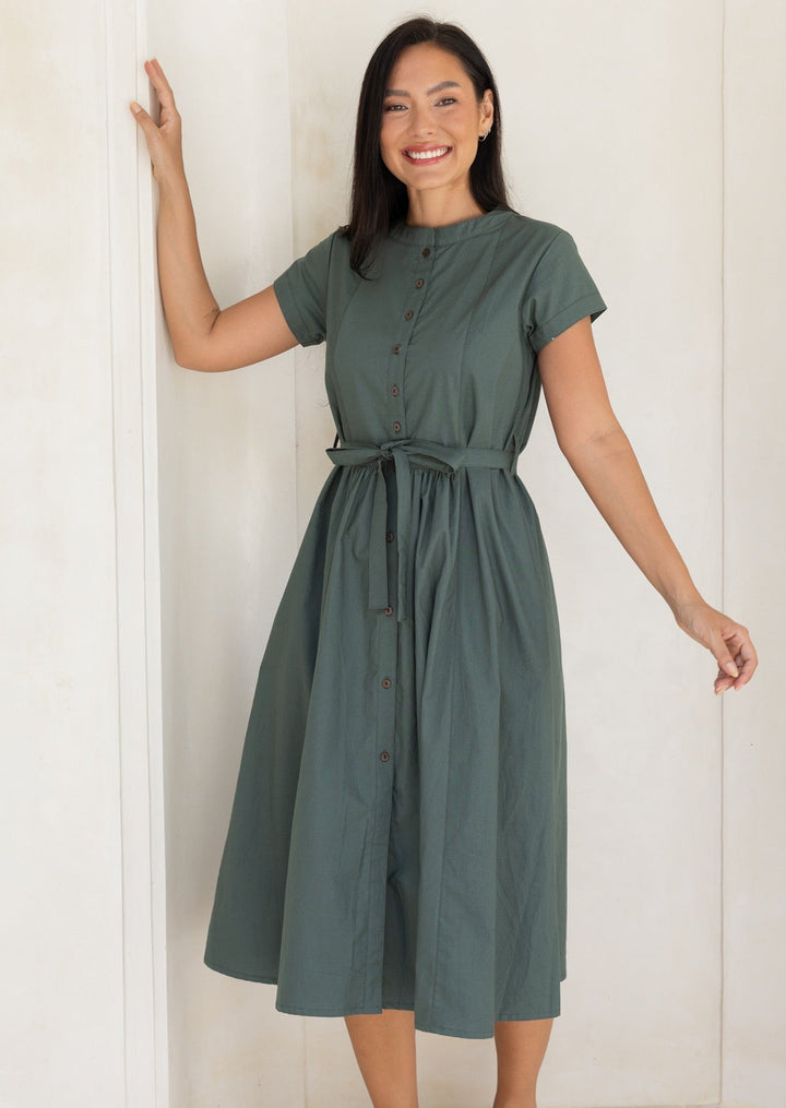Bridget | Dress Jungle Green