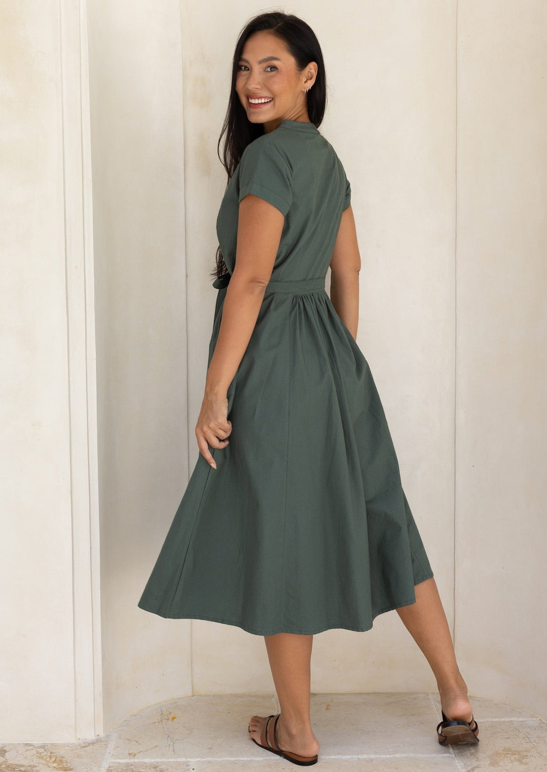 Bridget | Dress Jungle Green