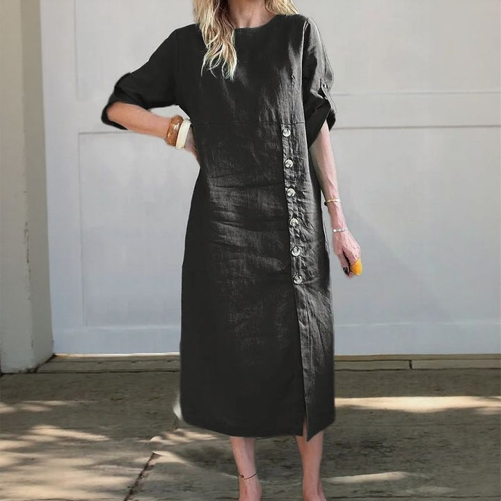 Deidre | Casual Linen Dress