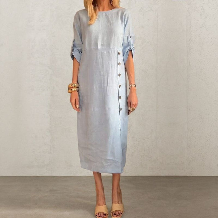 Deidre | Casual Linen Dress