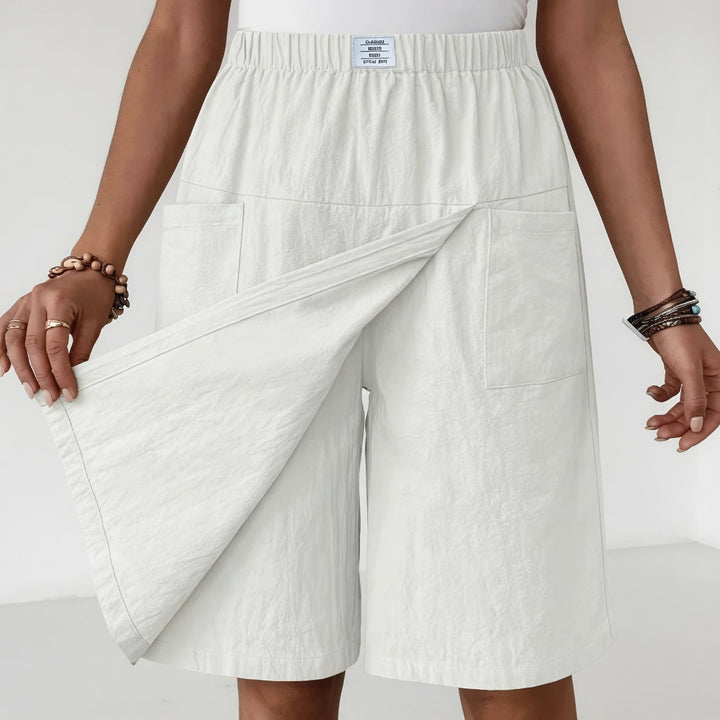 Libertine™ - Elastic Waist Skort with Pockets for Active Freedom