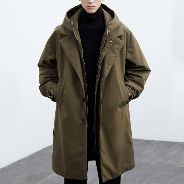 Robertson™ | Casual Large Size Windproof Long Coat