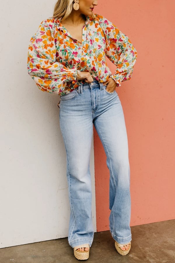 Karleen™ | High Rise Tummy Control Vintage Straight Cut Jeans