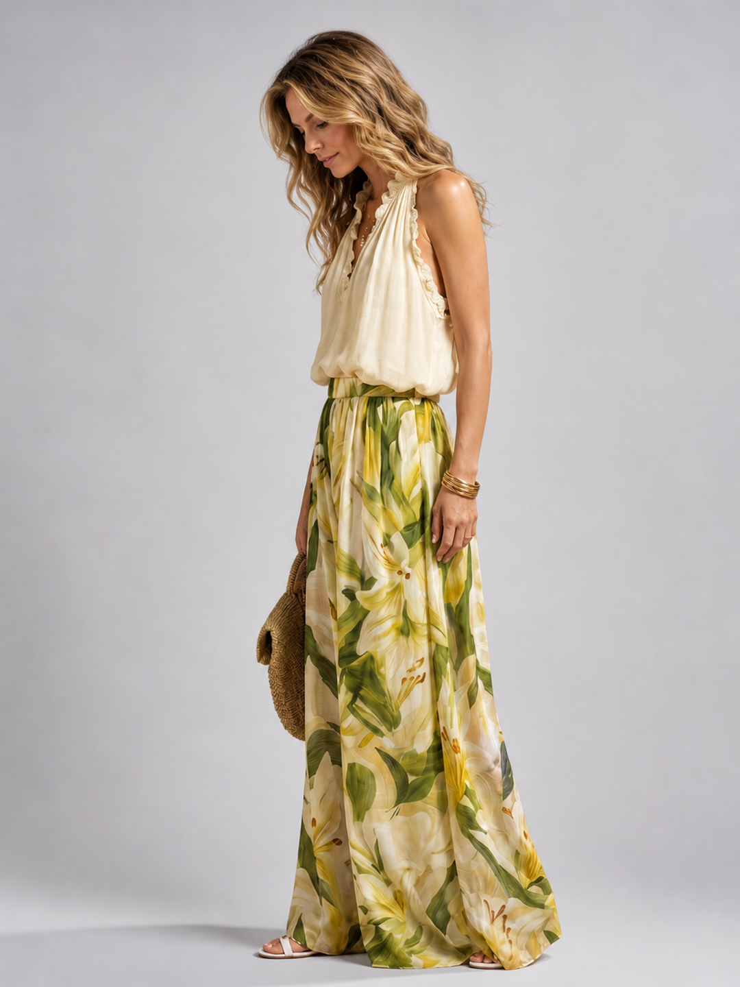 Yvonne | Floral Two-Piece Set