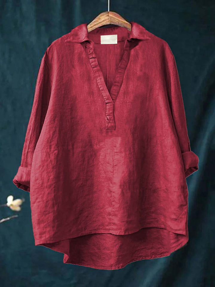 Andréa | Elegant Natural Blouse