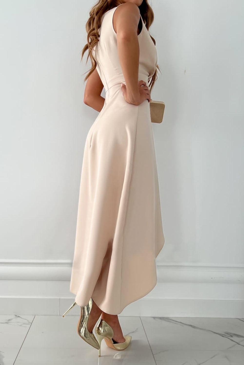 Carlyn | Elegant Wrap Dress with a V-Neckline
