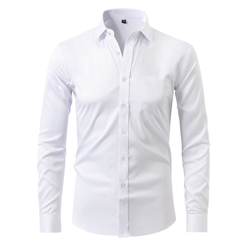 Marcello™ | Muscle Fit Elastic Anti-Wrinkle Shirt