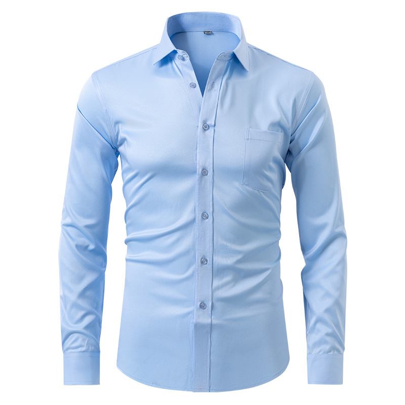 Marcello™ | Muscle Fit Elastic Anti-Wrinkle Shirt