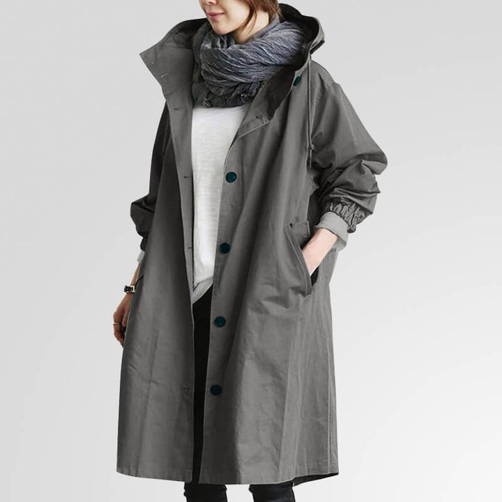 Oaklynn™ | Waterproof High Fashion Trench Coat