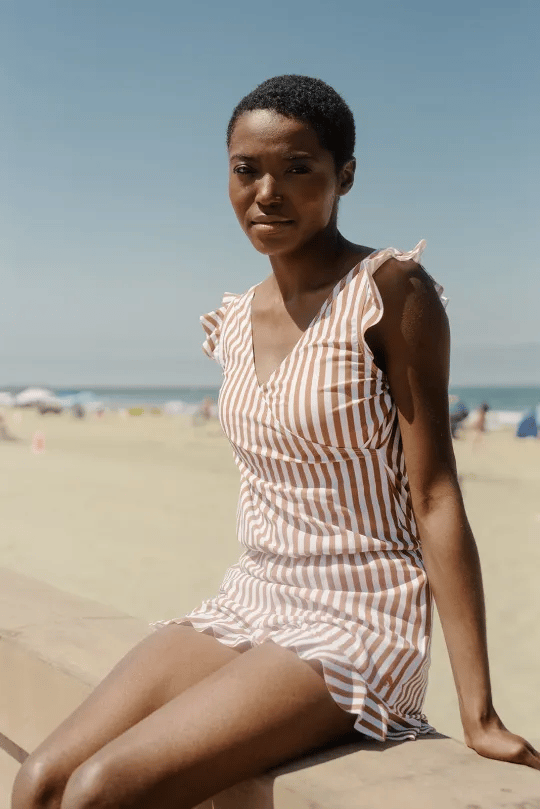 Debra | Swimsuit with Ruffles and Built-in Bra