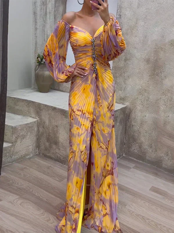 Delilah | Elegant V-Neck Dress
