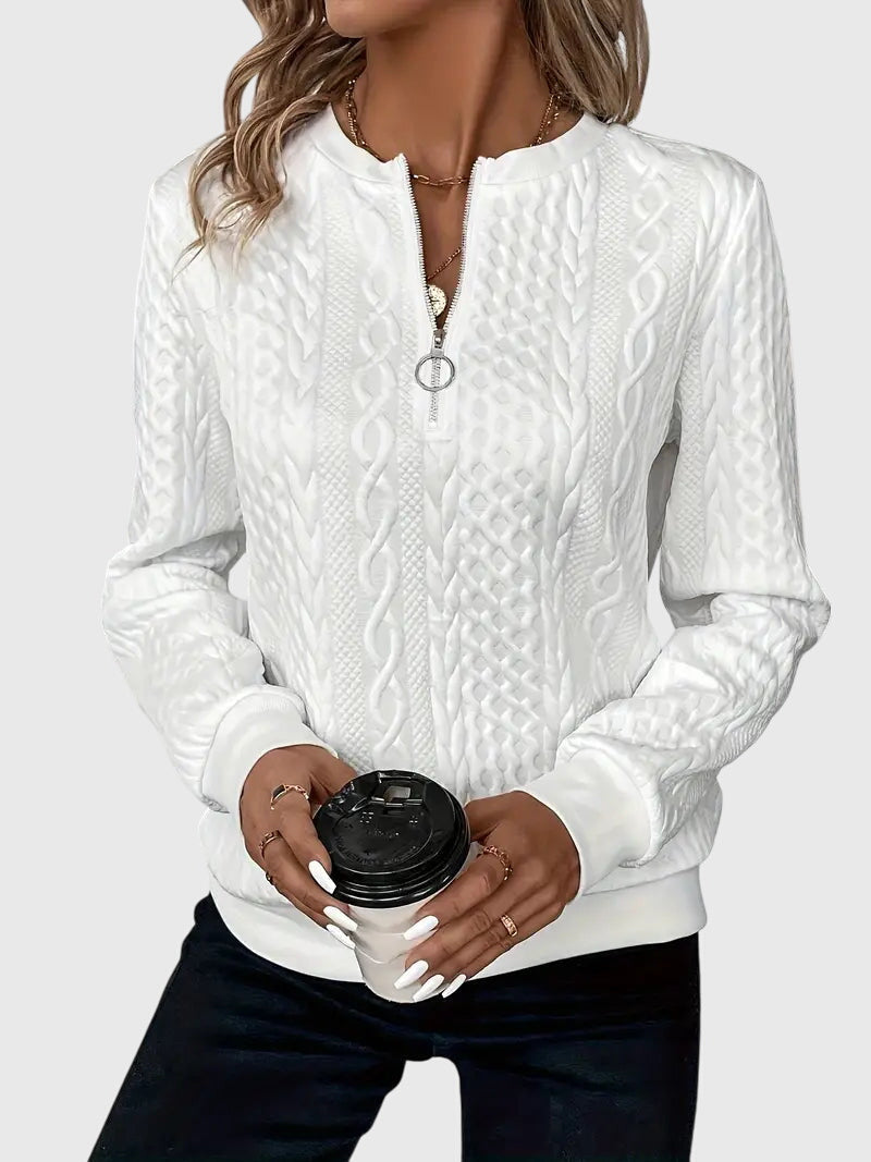 Arianna | Sweater with Zipper