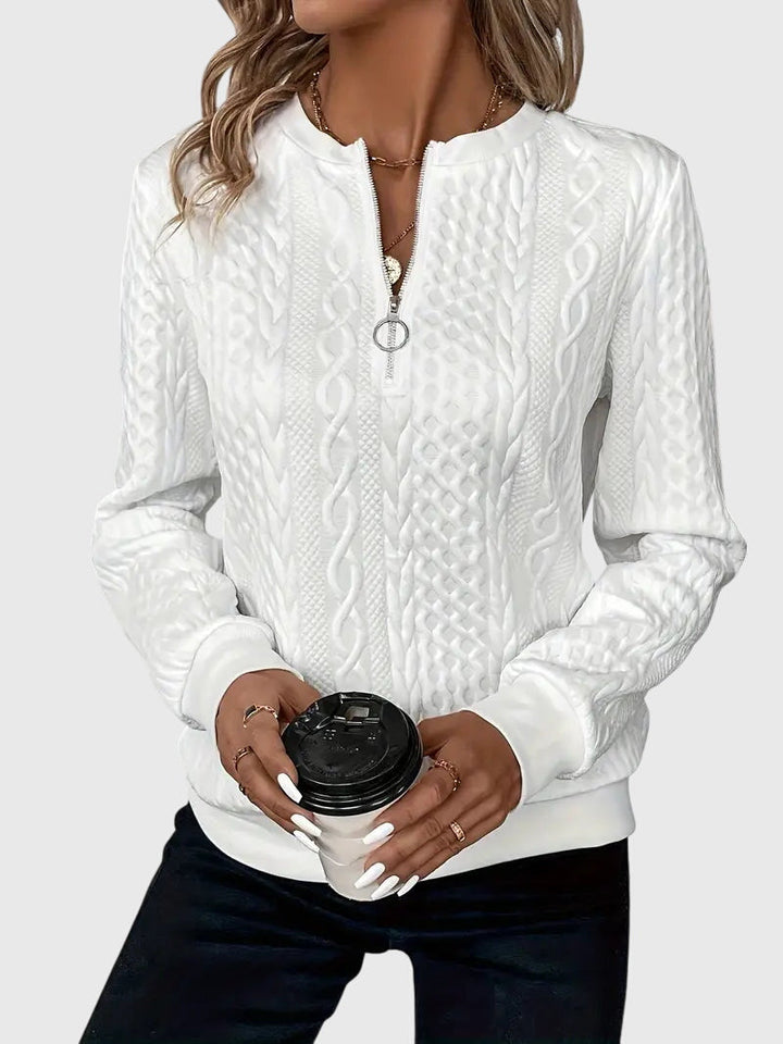 Arianna | Sweater with Zipper