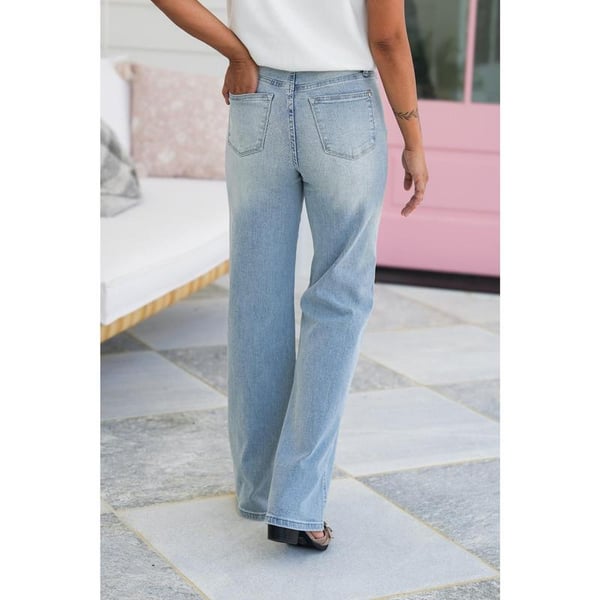 Karleen™ | High Rise Tummy Control Vintage Straight Cut Jeans