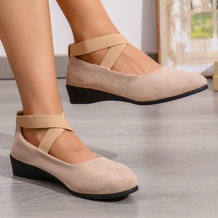 Capri Strap Wedges