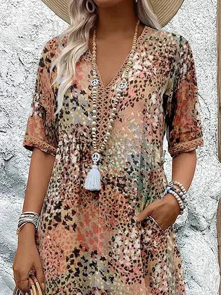 Karyl | Vibrant Mid Length Dress