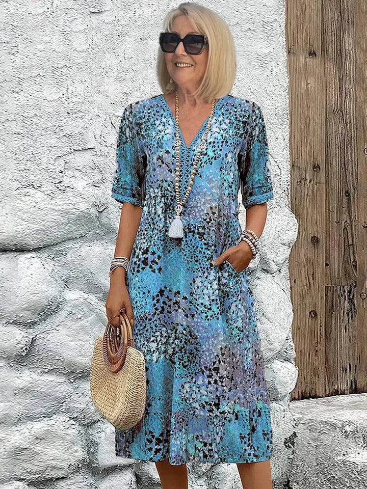 Karyl | Vibrant Mid Length Dress