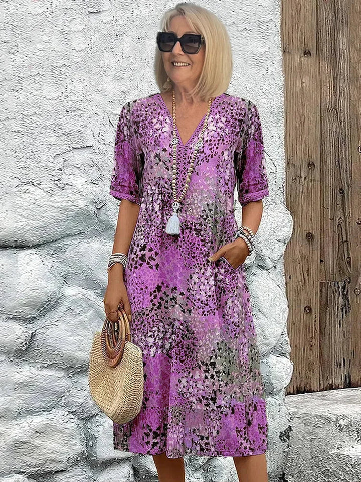 Karyl | Vibrant Mid Length Dress
