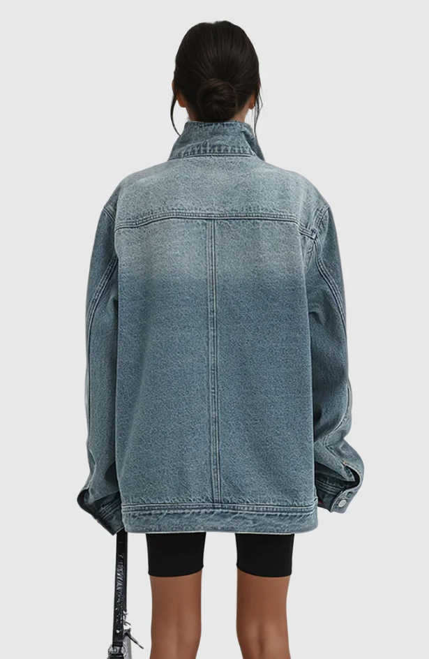Freya | Artistic Denim Jacket