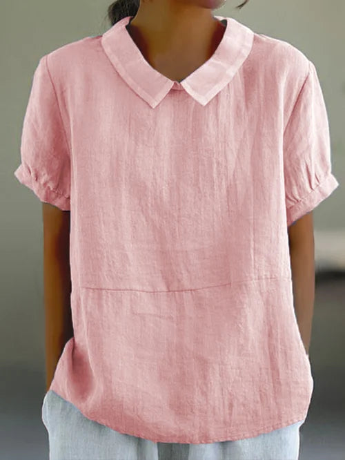 Clarissa | Relaxed Fit Collared Blouse