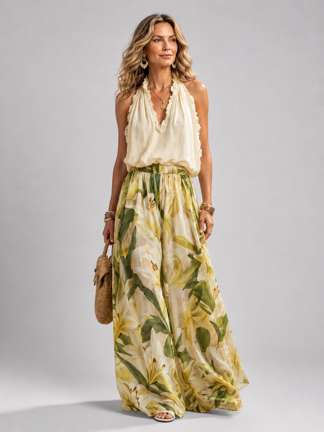 Yvonne | Floral Two-Piece Set