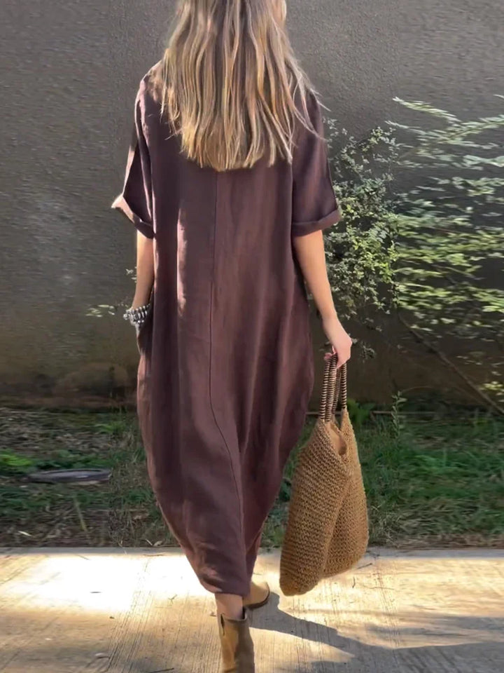 Chamsey | Women’s Casual Solid Color Dress