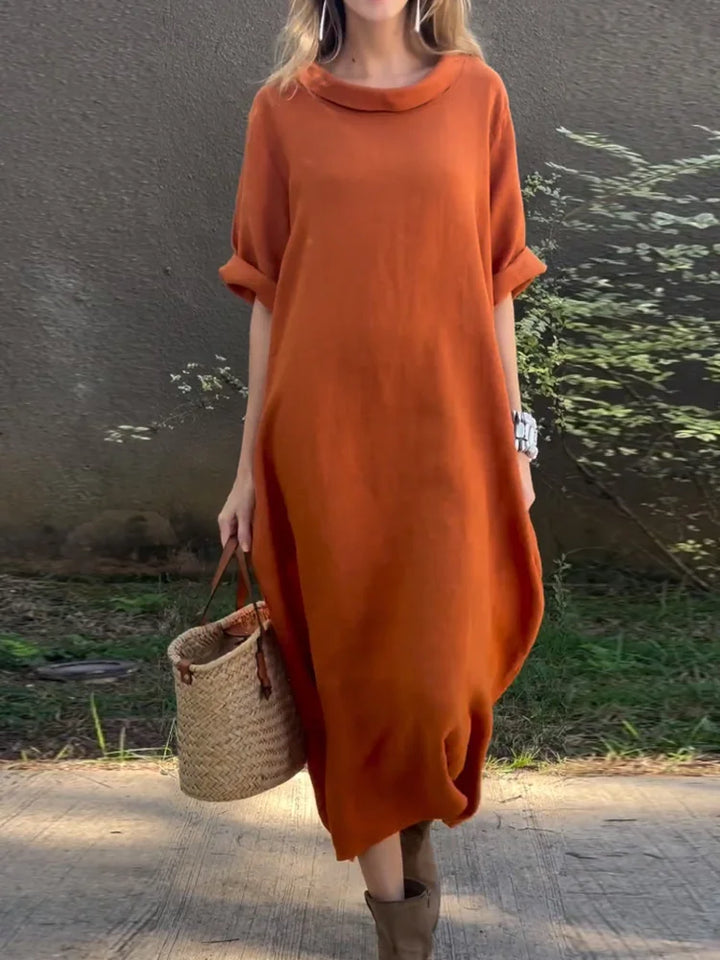 Chamsey | Women’s Casual Solid Color Dress