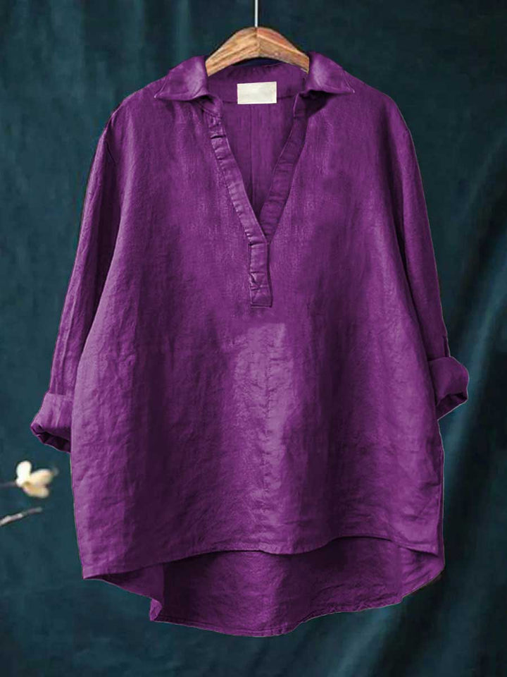 Andréa | Elegant Natural Blouse