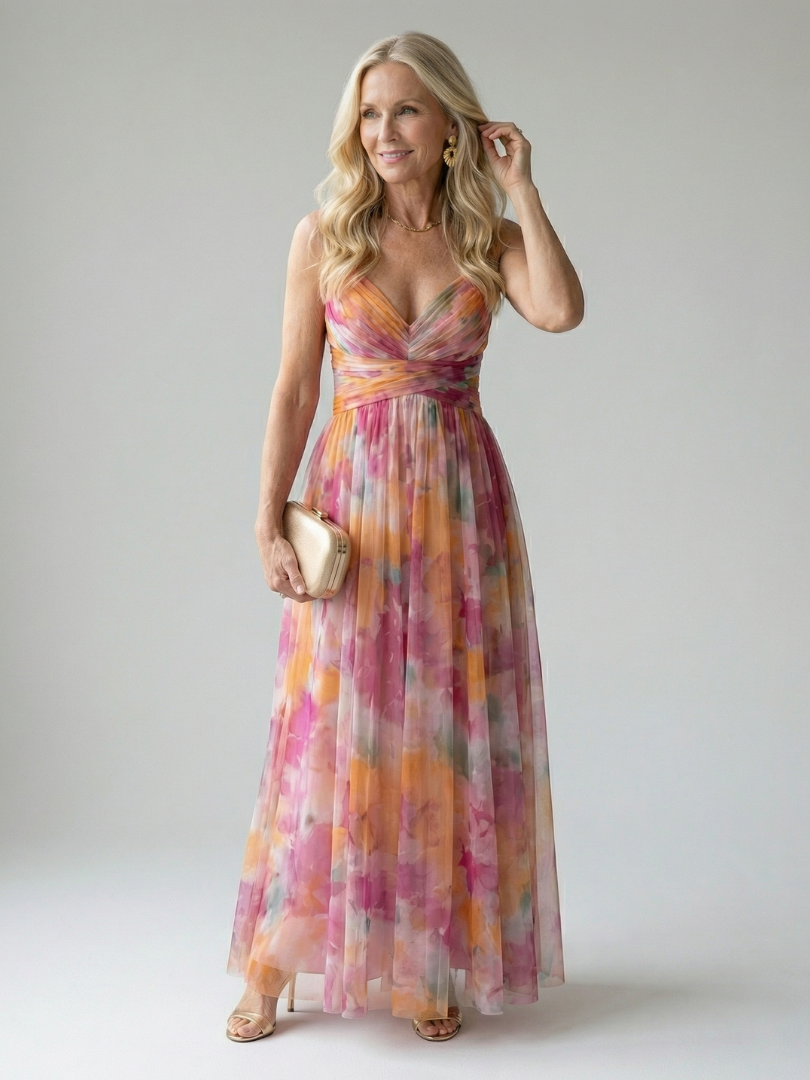 Charlotte | Soft Wrap Maxi Dress