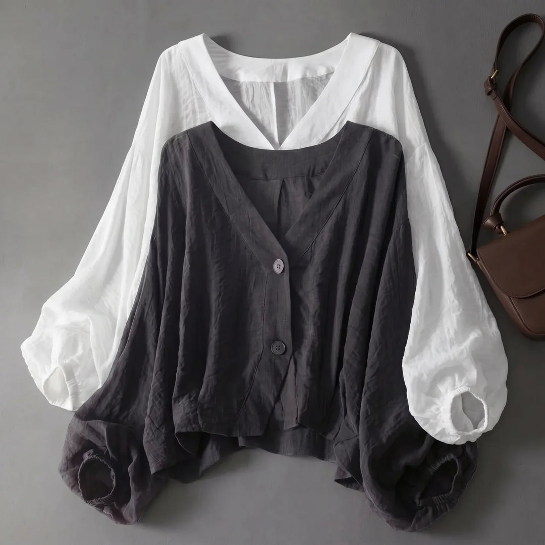 Aurora | Linen Blouse