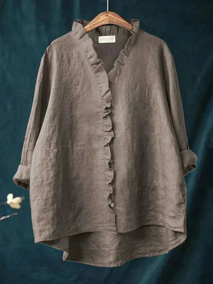 Célestine | Elegant Ruffled Blouse