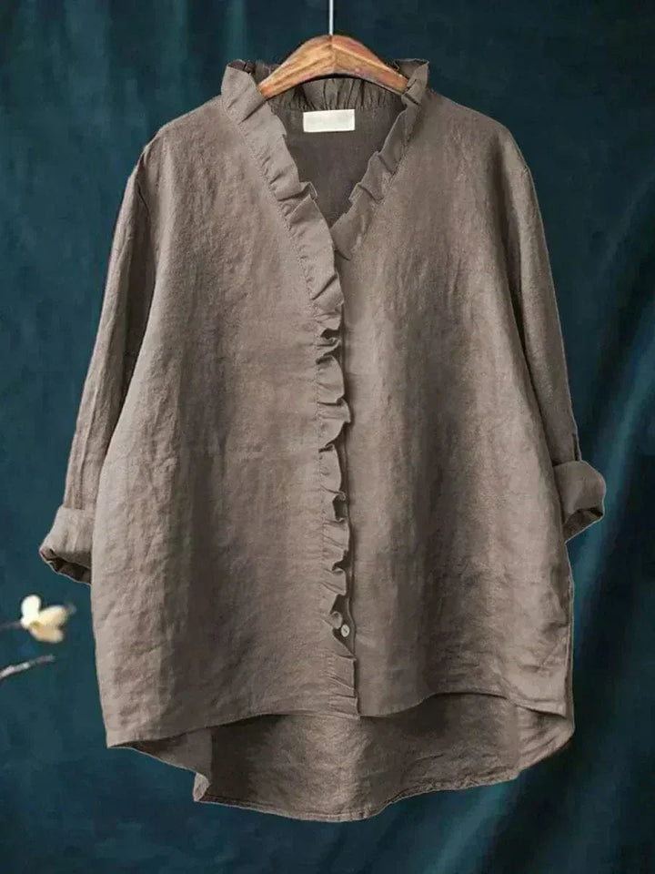 Célestine | Elegant Ruffled Blouse
