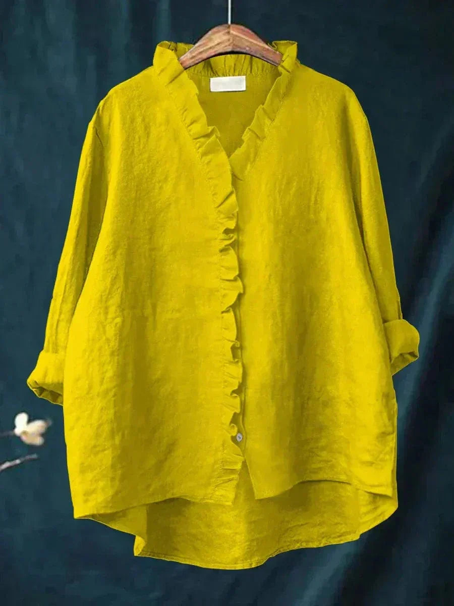 Célestine | Elegant Ruffled Blouse