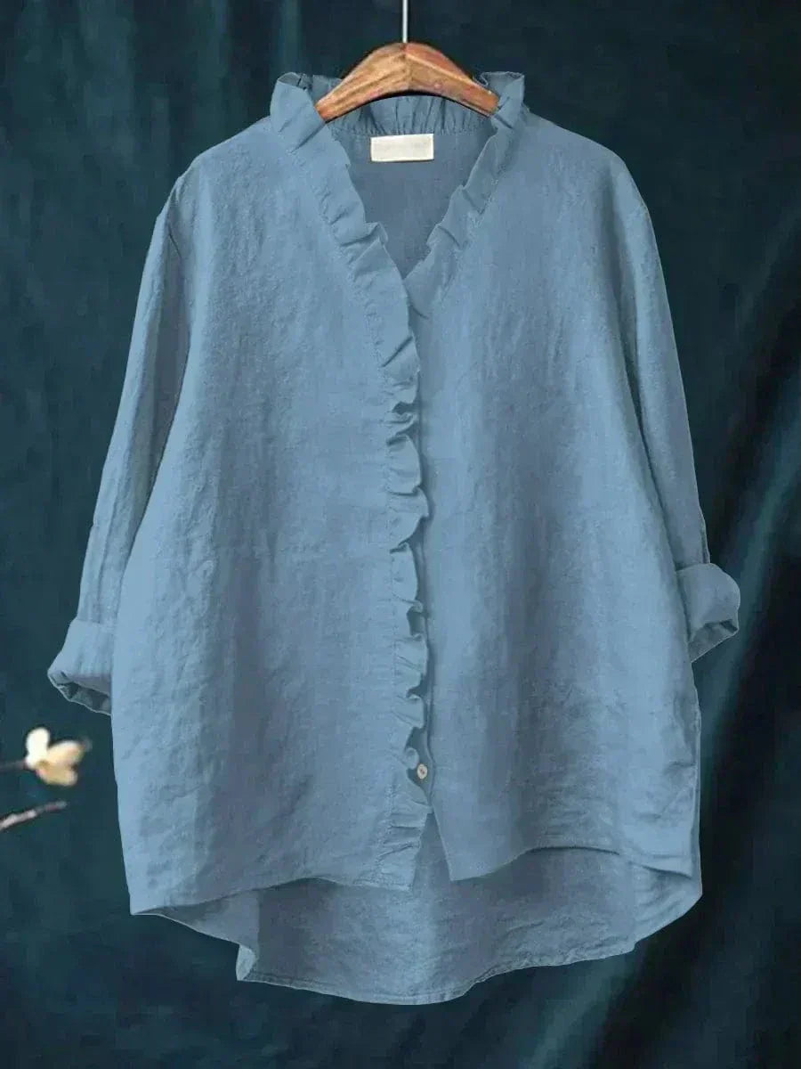 Célestine | Elegant Ruffled Blouse