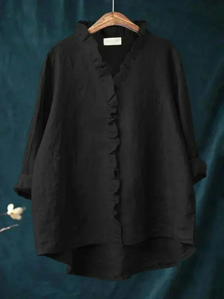 Célestine | Elegant Ruffled Blouse