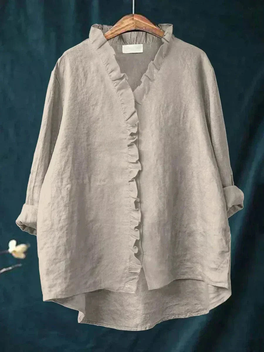 Célestine | Elegant Ruffled Blouse