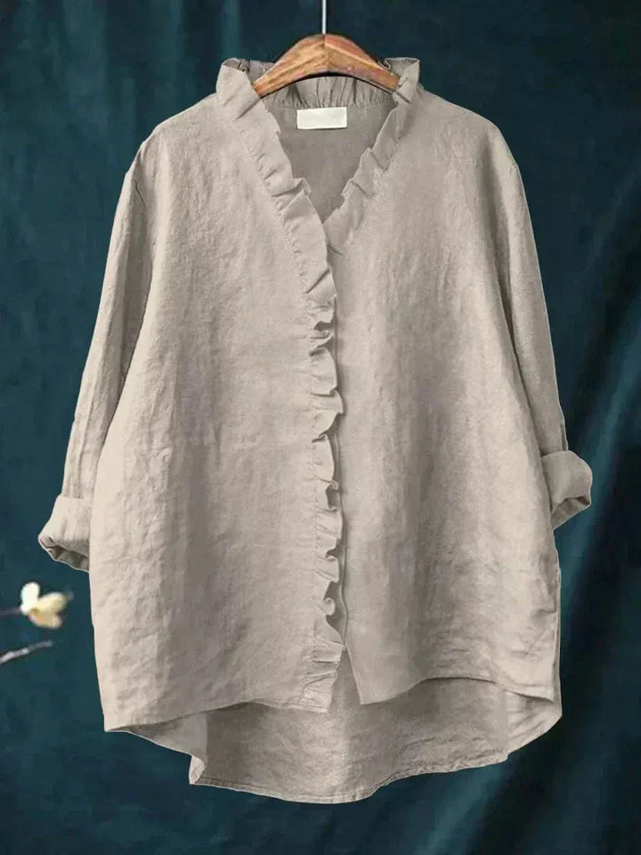 Célestine | Elegant Ruffled Blouse