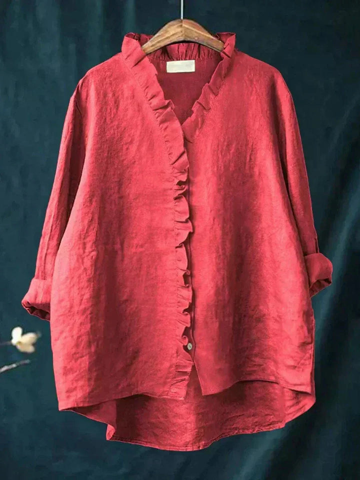 Célestine | Elegant Ruffled Blouse