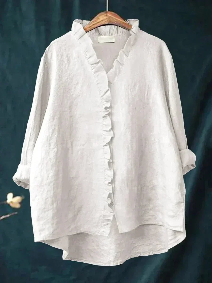 Célestine | Elegant Ruffled Blouse
