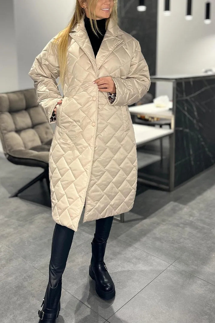Amayah | Reversible Quilted Coat