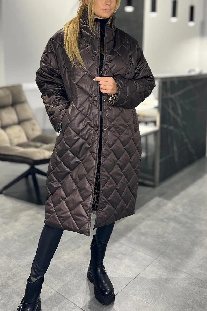 Amayah | Reversible Quilted Coat
