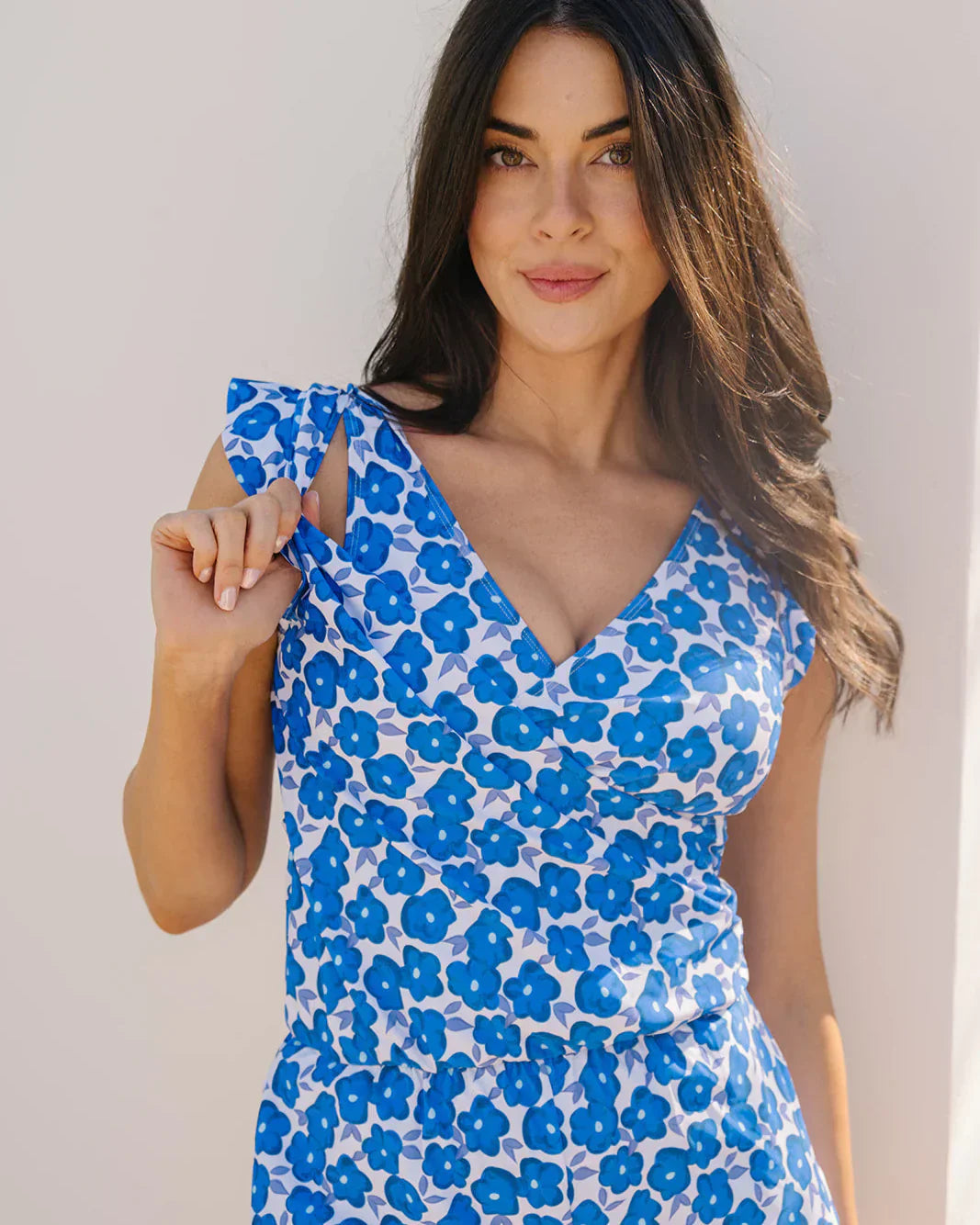Debra | Swimsuit with Ruffles and Built-in Bra
