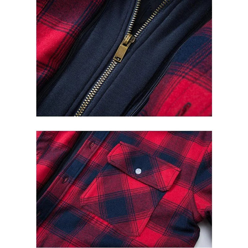 Lewis™ | Flannel Hoodie