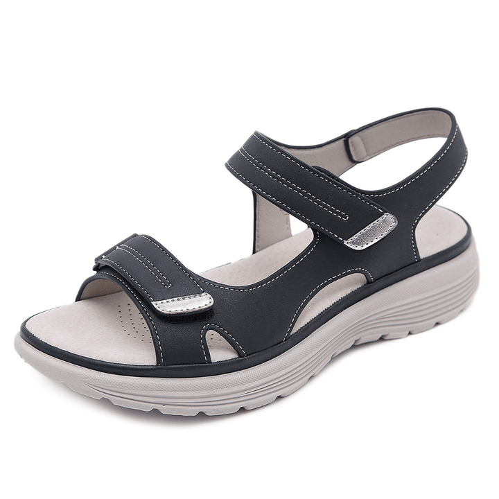 GraceWalk | Orthopedic Leather Sandals