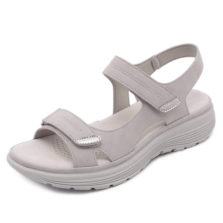 GraceWalk | Orthopedic Leather Sandals