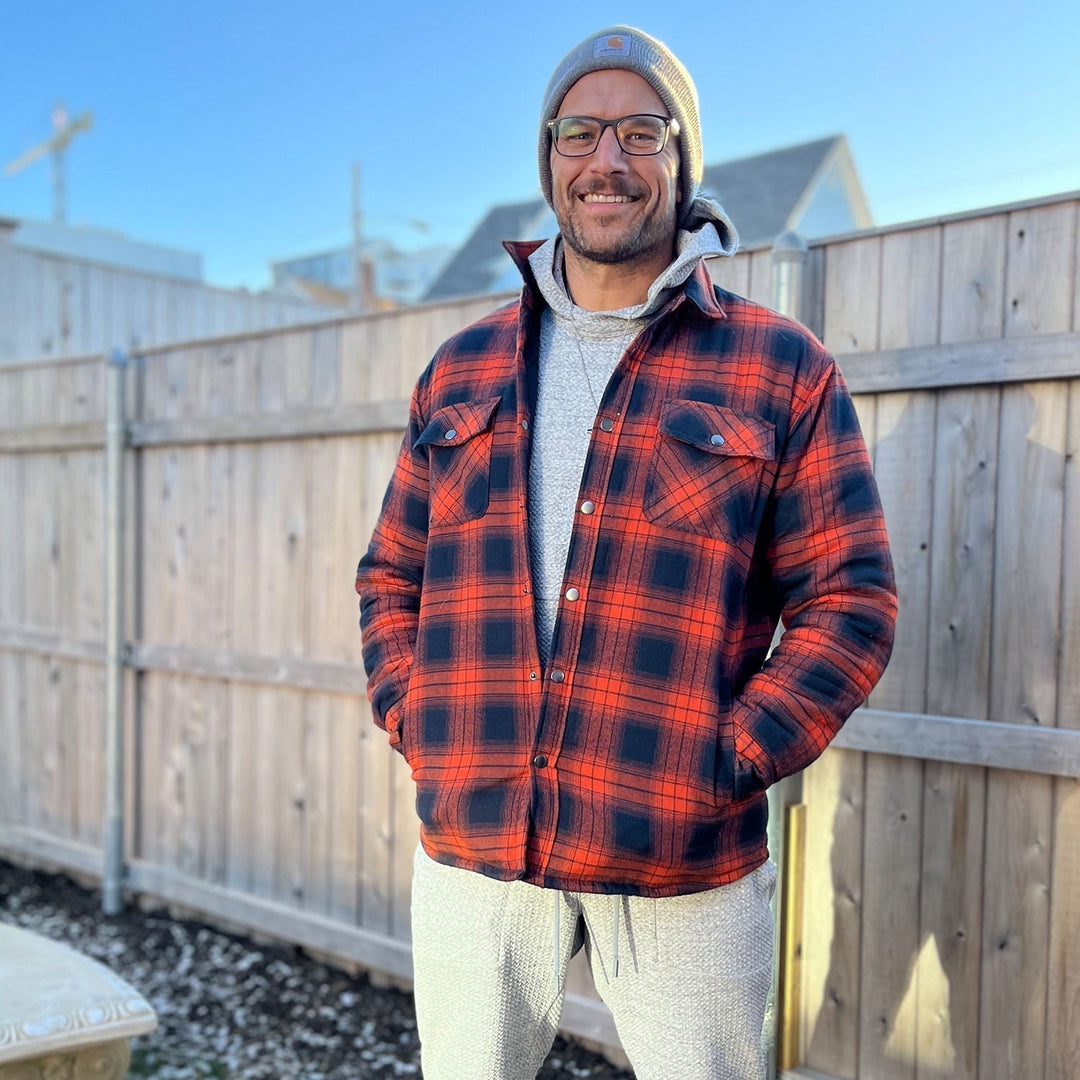 Jack™ | Striped flannel jacket