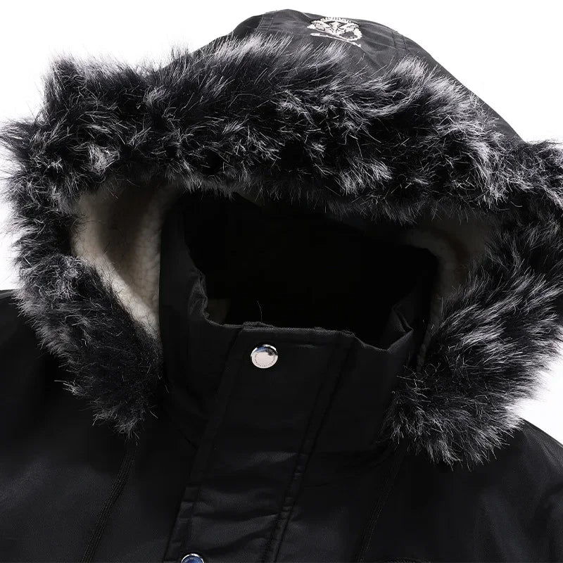 Malcolm™ | Thermal Hooded Lined Winter Jacket