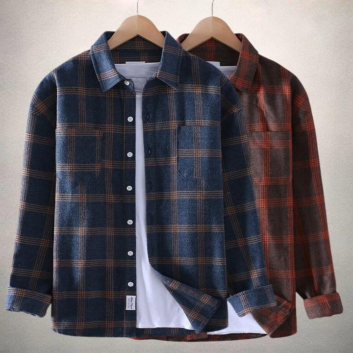 Aramis™ | Plaid Classic Style Overshirt